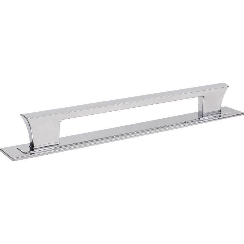 Zander Appliance Pull, Polished Chrome, 12"