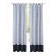 Panneau de rideau simple semi-transparent avec pattes Abbieleigh-97832051-97832048