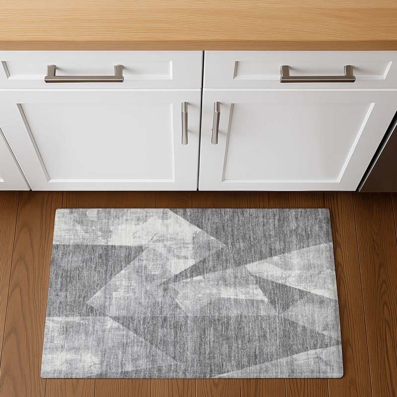 Premium Machine Washable Ashington AMF1838 Modern Rug, Rectangle 1'8" x 2'6"