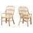 Jaylin Windsor Back Rattan Arm Chair Dining Chair