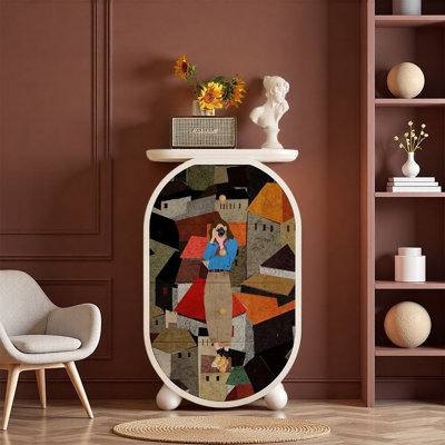 Armoire décorative en bois