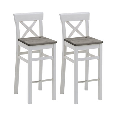 Polebridge Solid Wood Counter Stool