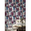 Papier peint floral bleu méditerranéen-1542255137