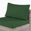Ensemble de conversation modulaire d'extérieur 7 pièces avec osier en rotin PEHD, coussins et table basse, ensemble de conversation modulaire pour patio-1668529729