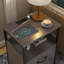 Table de bout avec station de charge-1052535217