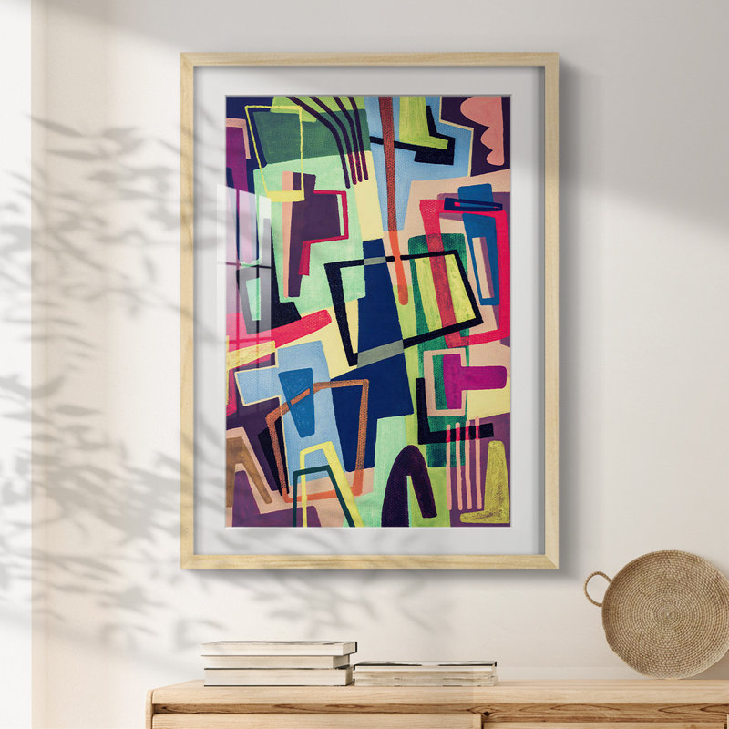 Connected Colors II -Framed Print