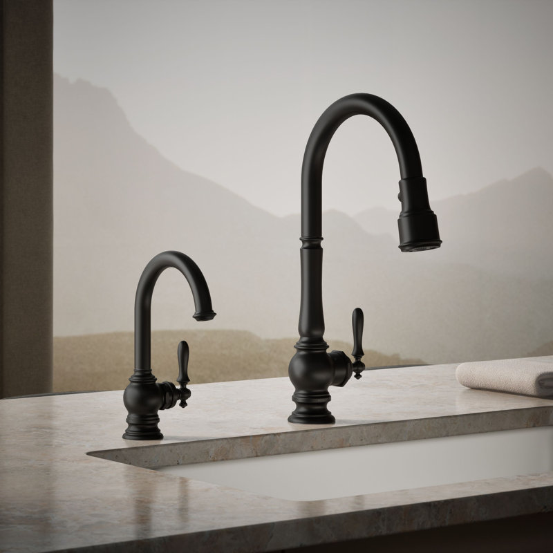 Artifacts Beverage Faucet, Matte Black