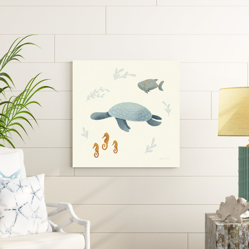 Tortue de mer Ocean Life, H 30 po x l 30 po