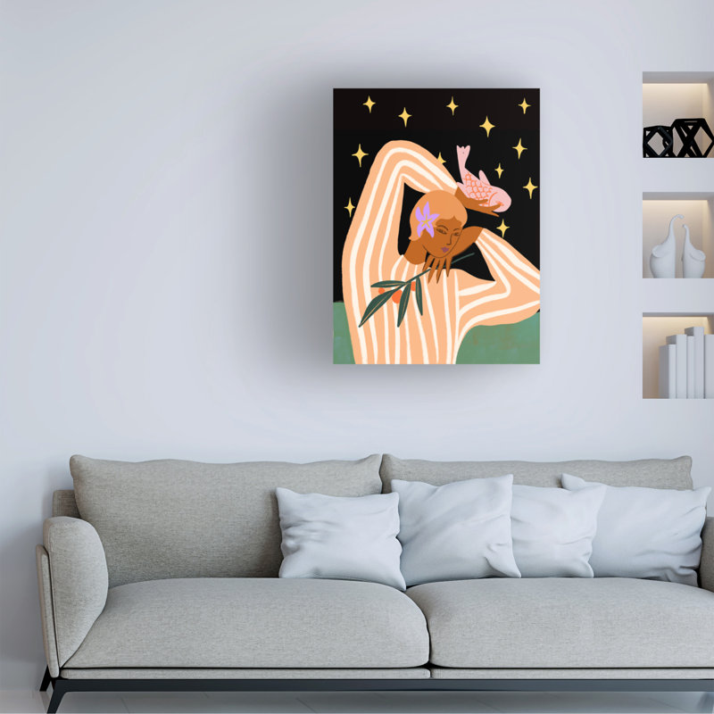 «Balance on Canvas» par Arty Guava, reproduction, H 47 po x l 35 po x P 2 po