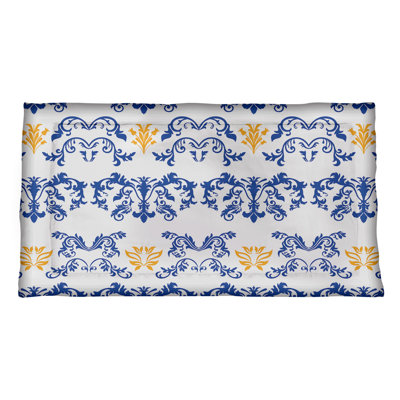 Football Baroque Pattern Pillow Sham