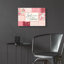 Art mural en verre Blooming Hearts 1 'par Laura Marshall