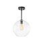 Luminaire suspendu sphérique minimaliste en verre soufflé à la main 1 lumière Minimalist-133344873