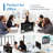Audio-Visual Direct Yes Glass Freestanding Metal Glass Board-55794798