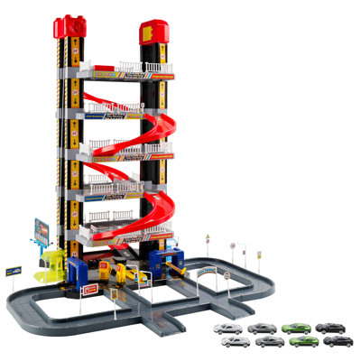 Parking Garage Block Play Learning Toys