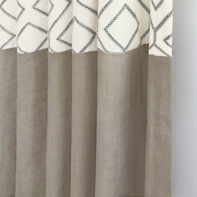 Freya Room Darkening Curtain, 48" x 108" 