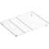 Riverby 18.55" x 14.13" Left-Hand Bottom Basin Rack