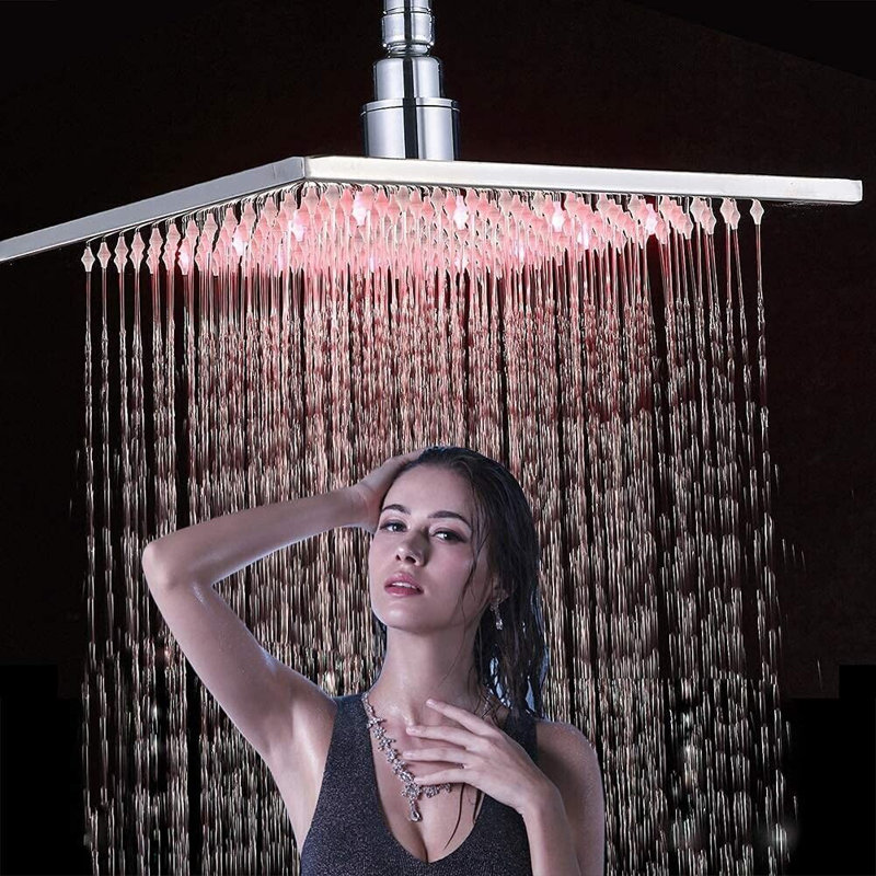 Rain Fixed Shower Head 2.5 GPM GPM