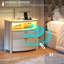 60cm W Bedside Table-258277882