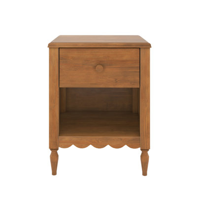 Charlotte 1 Drawer Nightstand With Shelf