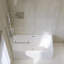 Porte de douche avec l 31,00 po x H 55,00 po