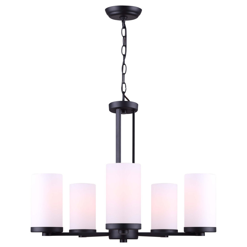 Leitner 5 - Light Dimmable Shaded / Spider Chandelier