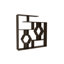 Swenson 52.7" H x 52.7" W Geometric Bookcase-1318370644