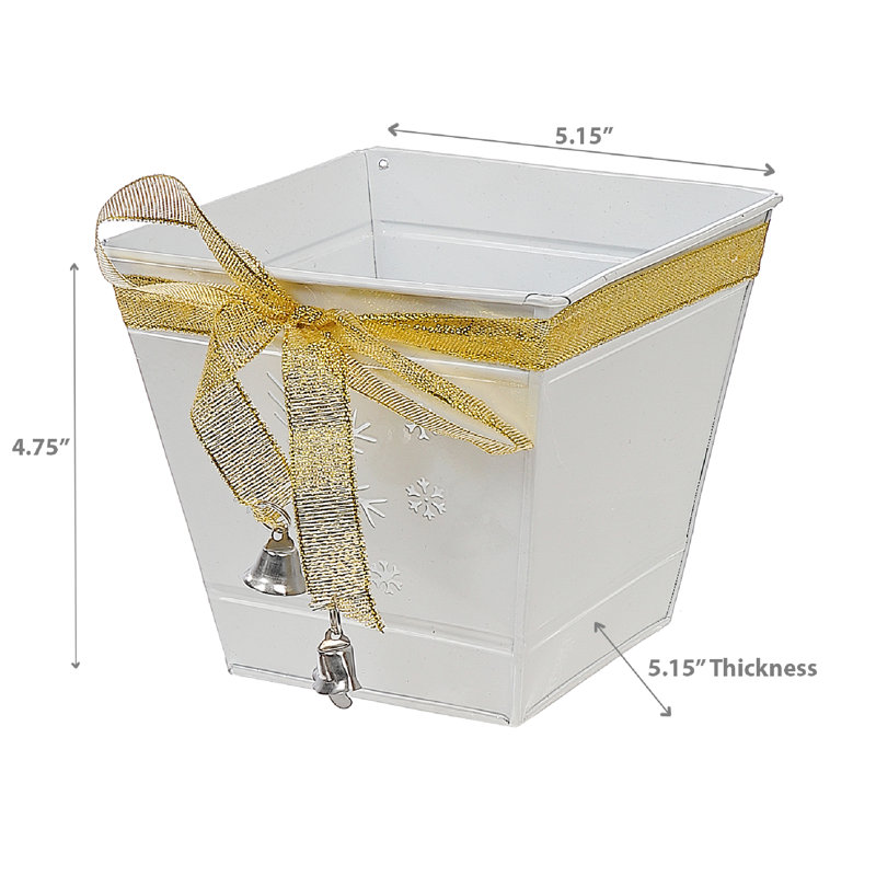 Metal Pot Planter