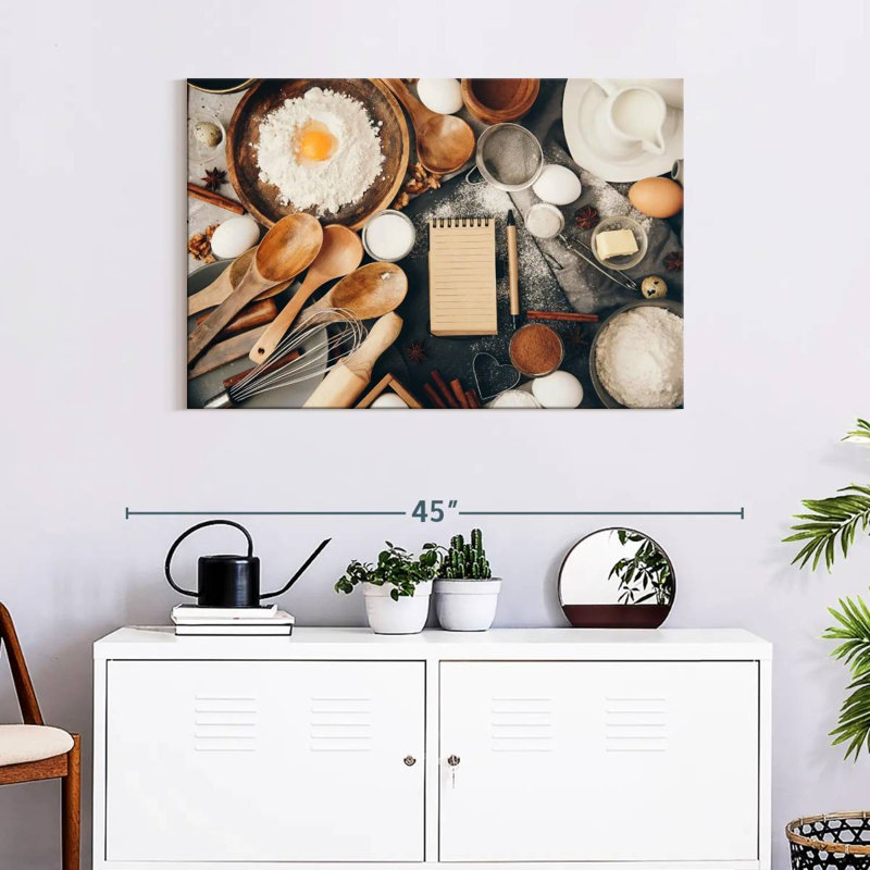 Senne Busy Baking, 24" H x 36" W