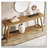 Farmhouse Console Table with 2-Tier Open Storage