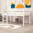 Twin Wood Loft Bed With Ladder & Guardrails, Low-Height Design-598824988