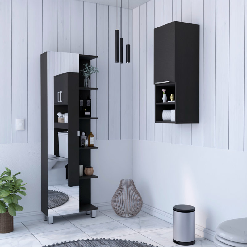 Gilliana Freestanding Bathroom Storage Furniture Set