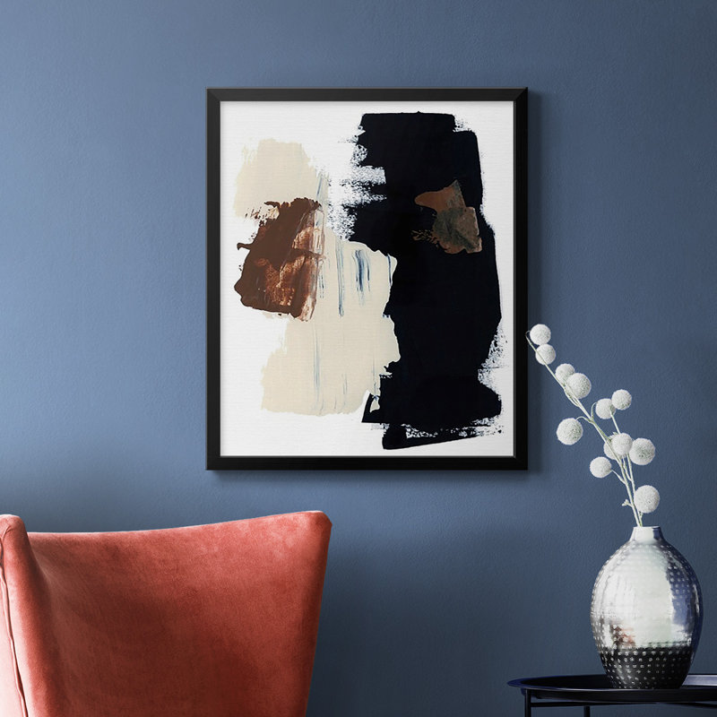 Toile encadrée de qualité supérieure Goldenrod Patch II - prête à être accrochée, Noir, H 24 po x l 20 po
