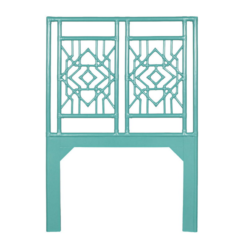Lit standard bas Tulum, Simple, Turquoise