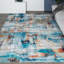 Abstract Area Rug in Blue-2090423248
