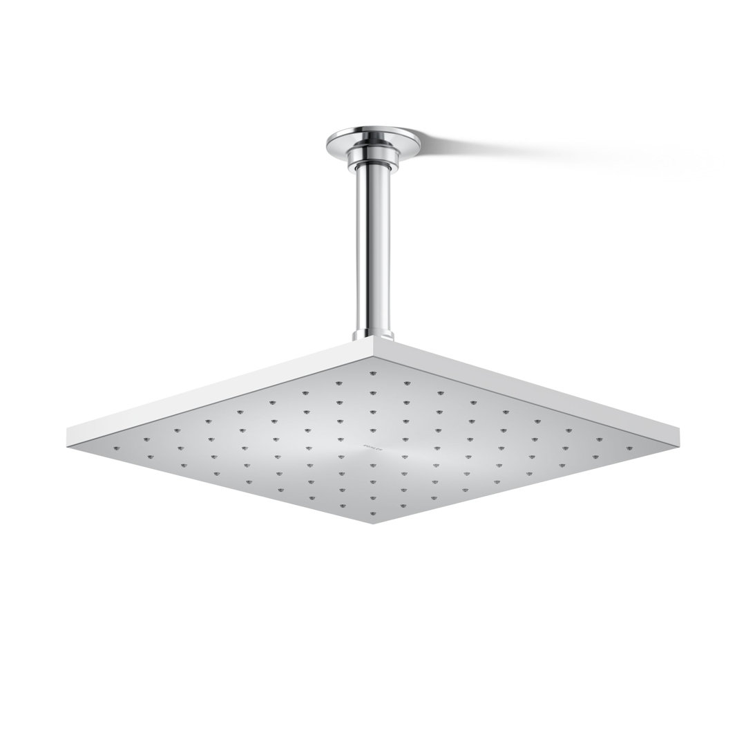 10-Inch Contemporary Square 1.75 Gpm Rainhead With Katalyst Air-Induction Technology Kohler 