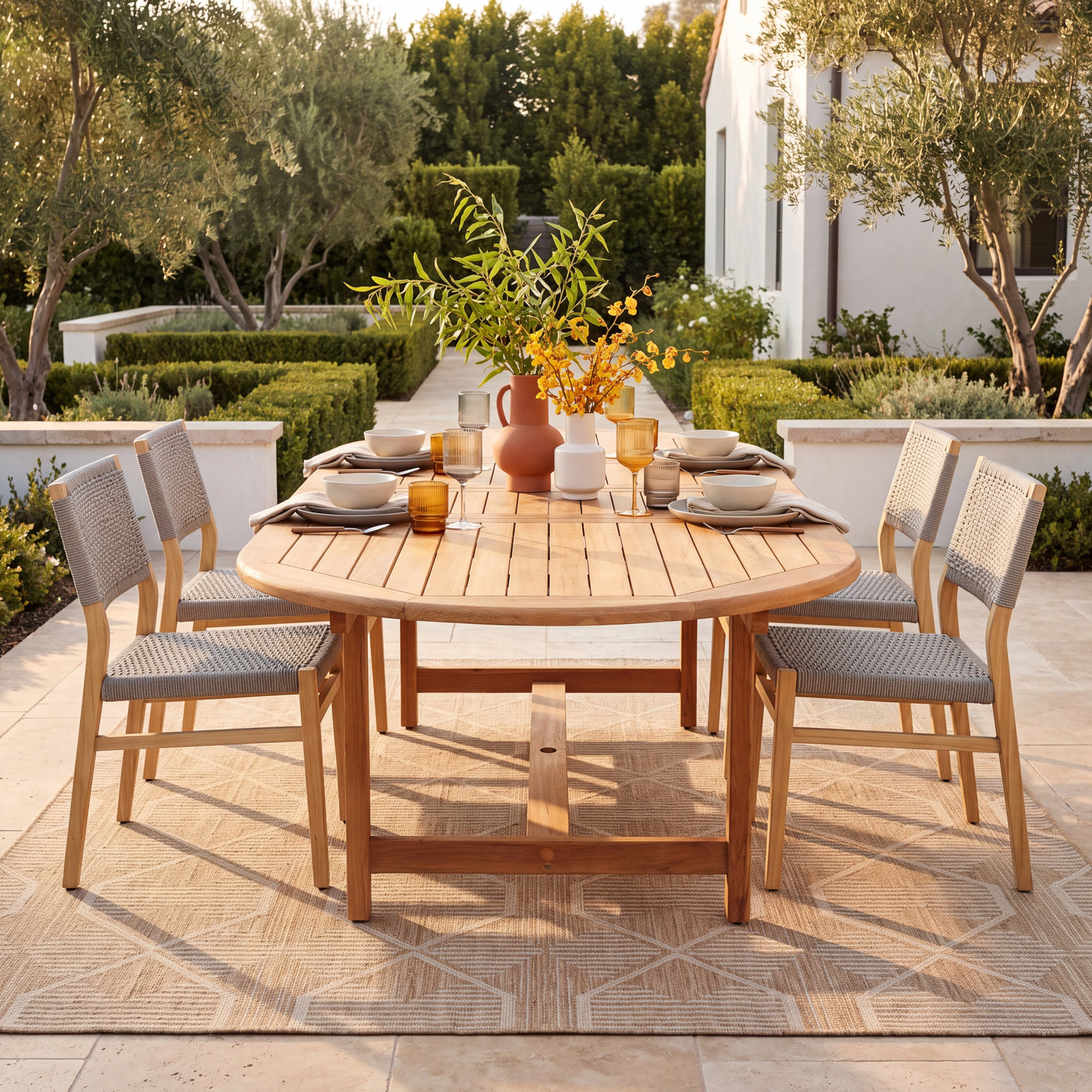 Alyisa 118'' Outdoor Table