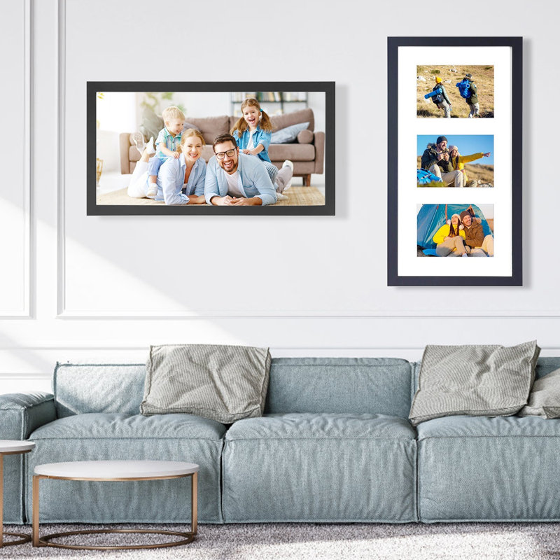 Jashyia Mirrored Picture Frame with Mat