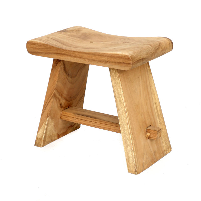 Solid Wood Accent Stool