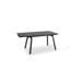 Daintin Extendable Metal Base Dining Table-1206078319