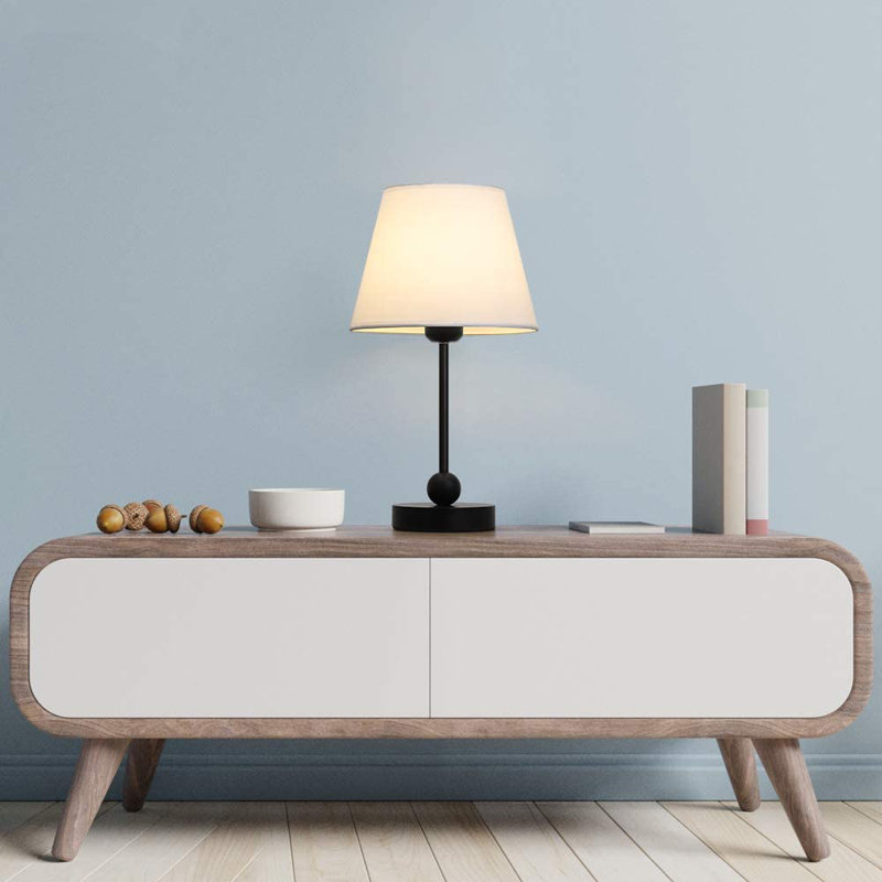 Ensemble de lampes de table noires 15,5 po Hennesey