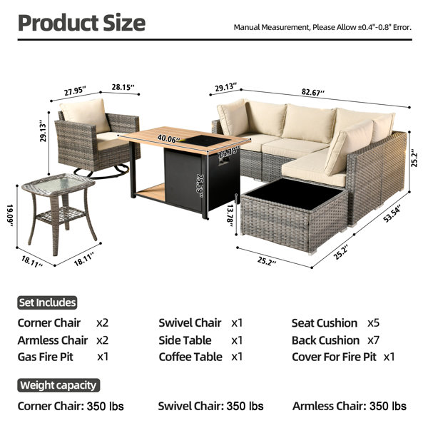 Dimensions du produit