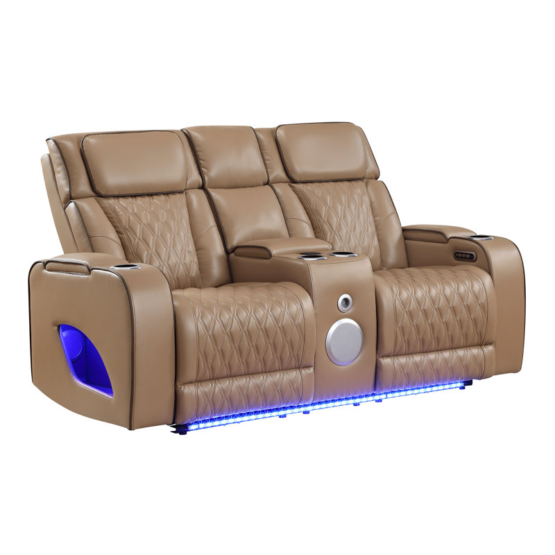 Nostrand Fortuner Loveseat Caramel, Caramel