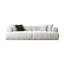 Coussin modulaire 112,60 po blanc 100% polyester-129578960