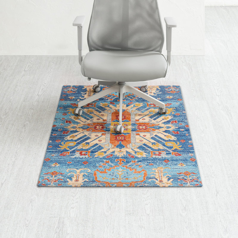 Las Cruces Straight Rectangular Chair Mat, 0.5" H x 36" W x 48" D