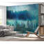 Papier peint paysage - Impression de forêt moderne-1272237601