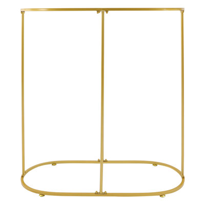 Commercial Oval Iron Clothes Stand