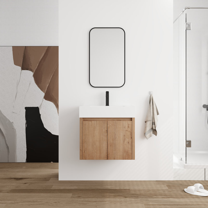Ensemble de meuble-lavabo simple 23,94 avec comptoir Damareon