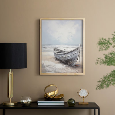 NAUTICAL Series CDXC, reproduction encadrée - bois massif