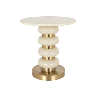 Table de bout en marbre