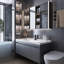 Armoire de salle de bain Minimalist Light Luxury